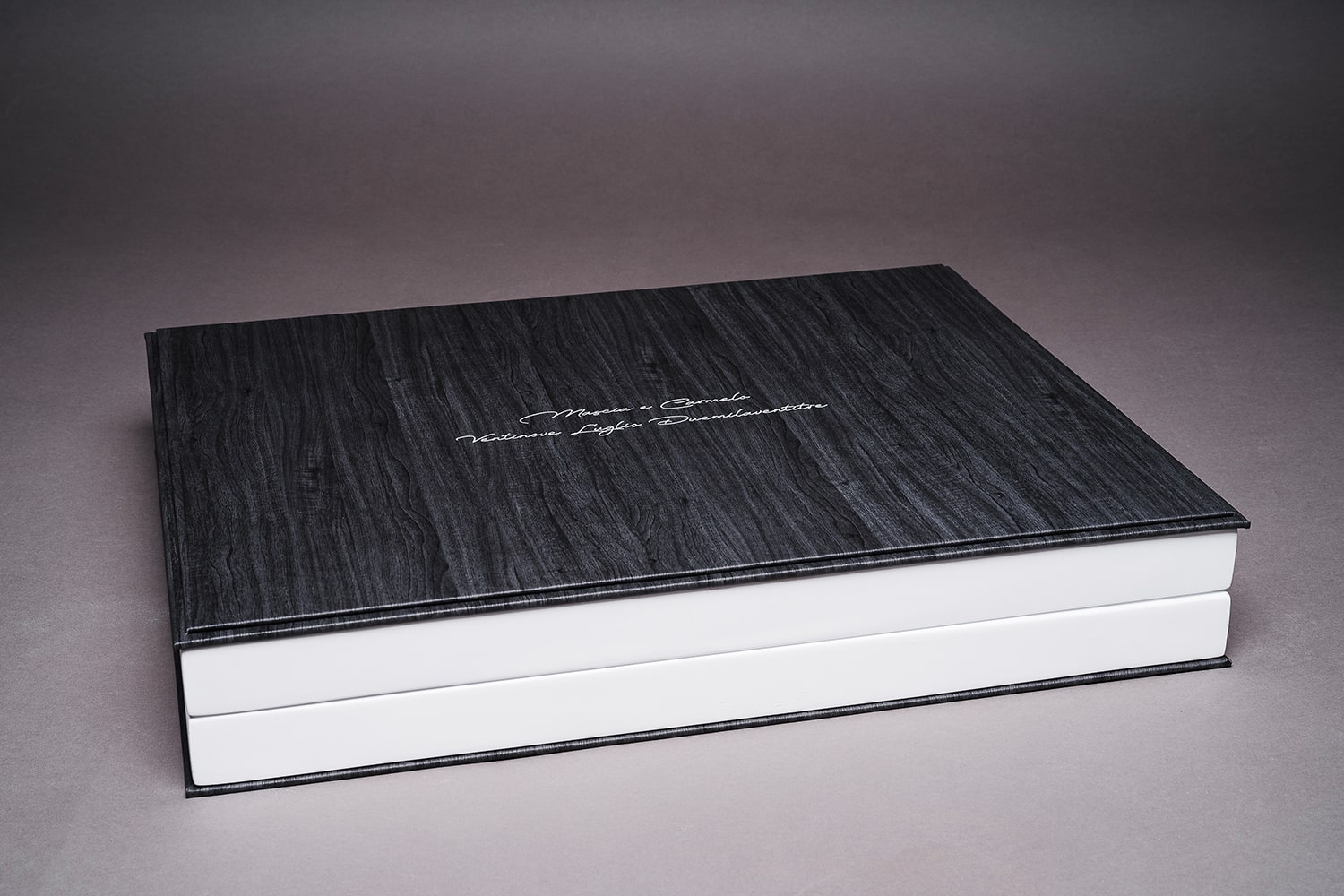 1 – Album Minimal Laccato Cofanetto Sposi