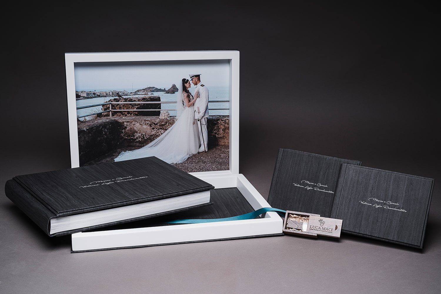 5 – Album Minimal Laccato Cofanetto e Album Sposi